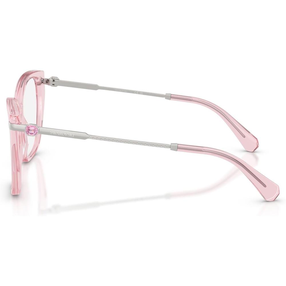 SWAROVSKI MONTURA SK2060 55 MM MUJER | TRANSPARENT PINK/DEMO LENS - 3