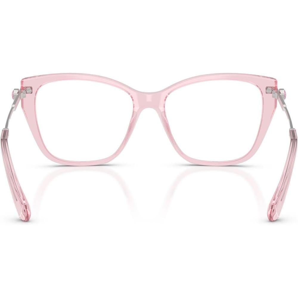SWAROVSKI MONTURA SK2060 55 MM MUJER | TRANSPARENT PINK/DEMO LENS - 4