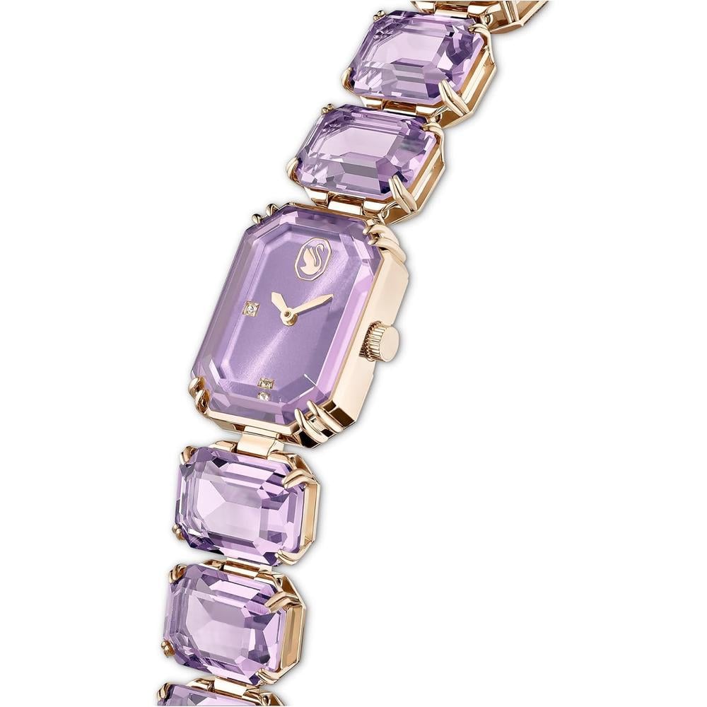 SWAROVSKI RELOJ OCTAGON PARA MUJER | CHAMPAGNE GOLD-TONE - 4