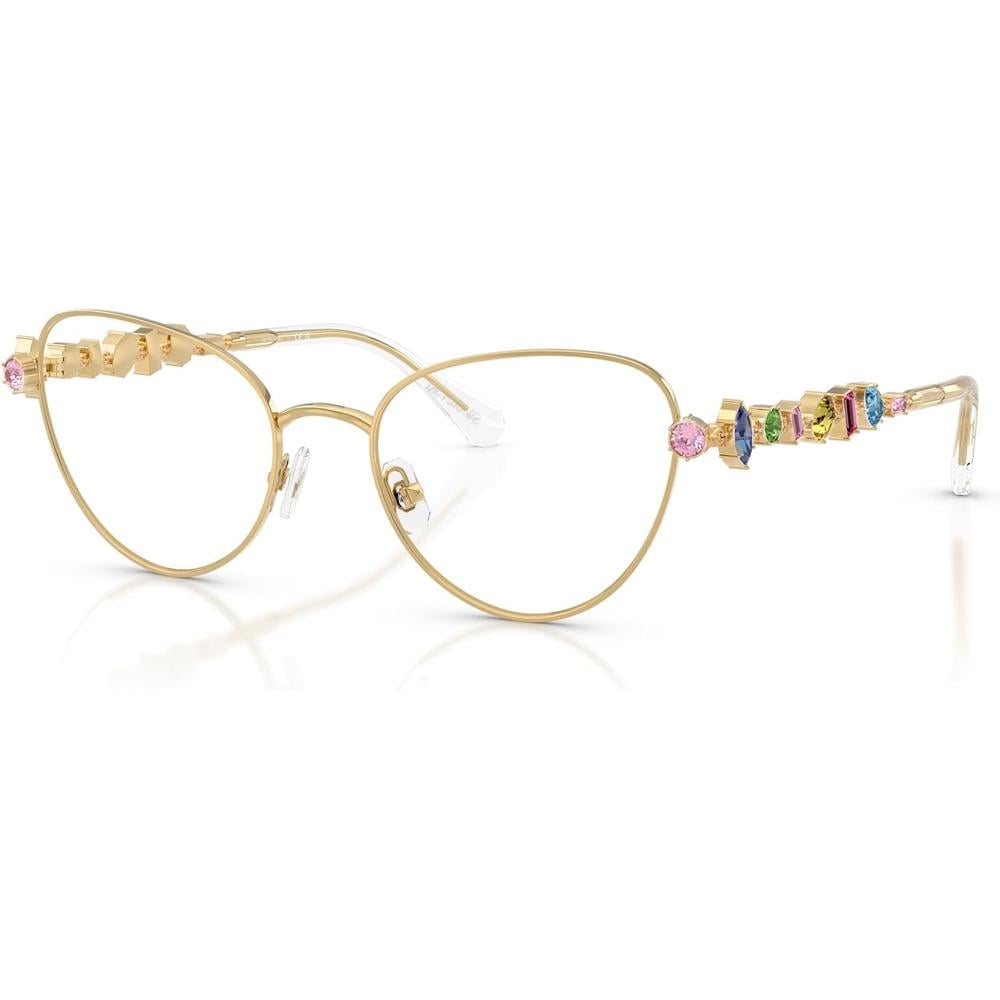 SWAROVSKI MONTURA SK1024 53 MM MUJER | GOLD/DEMO LENS - 2