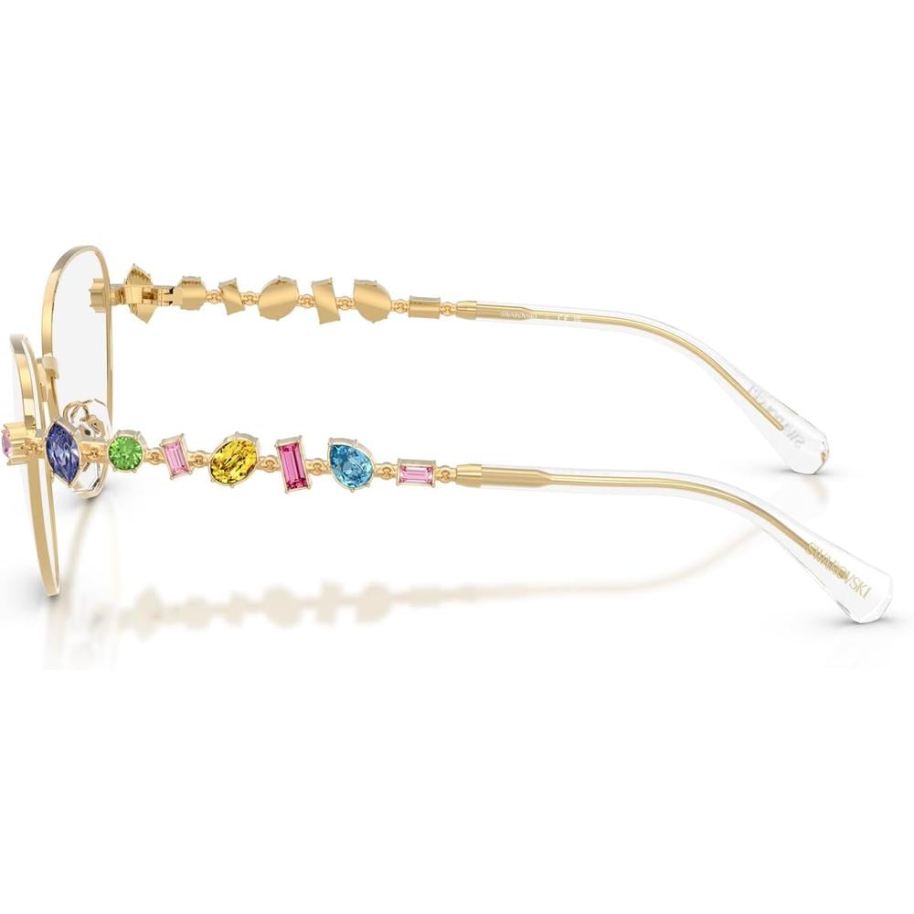 SWAROVSKI MONTURA SK1024 53 MM MUJER | GOLD/DEMO LENS - 3