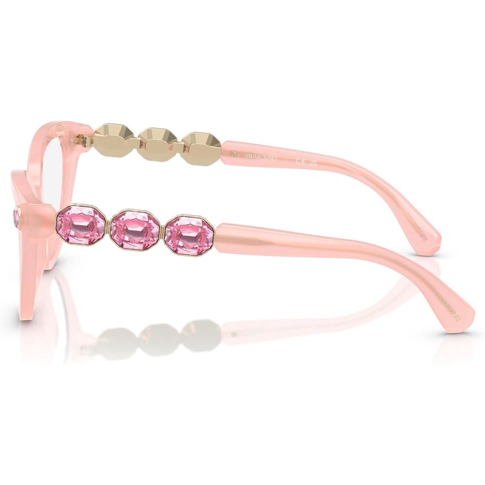 SWAROVSKI MONTURA SK2028 51 MM MUJER | MILKY PINK/DEMO LENS - 3