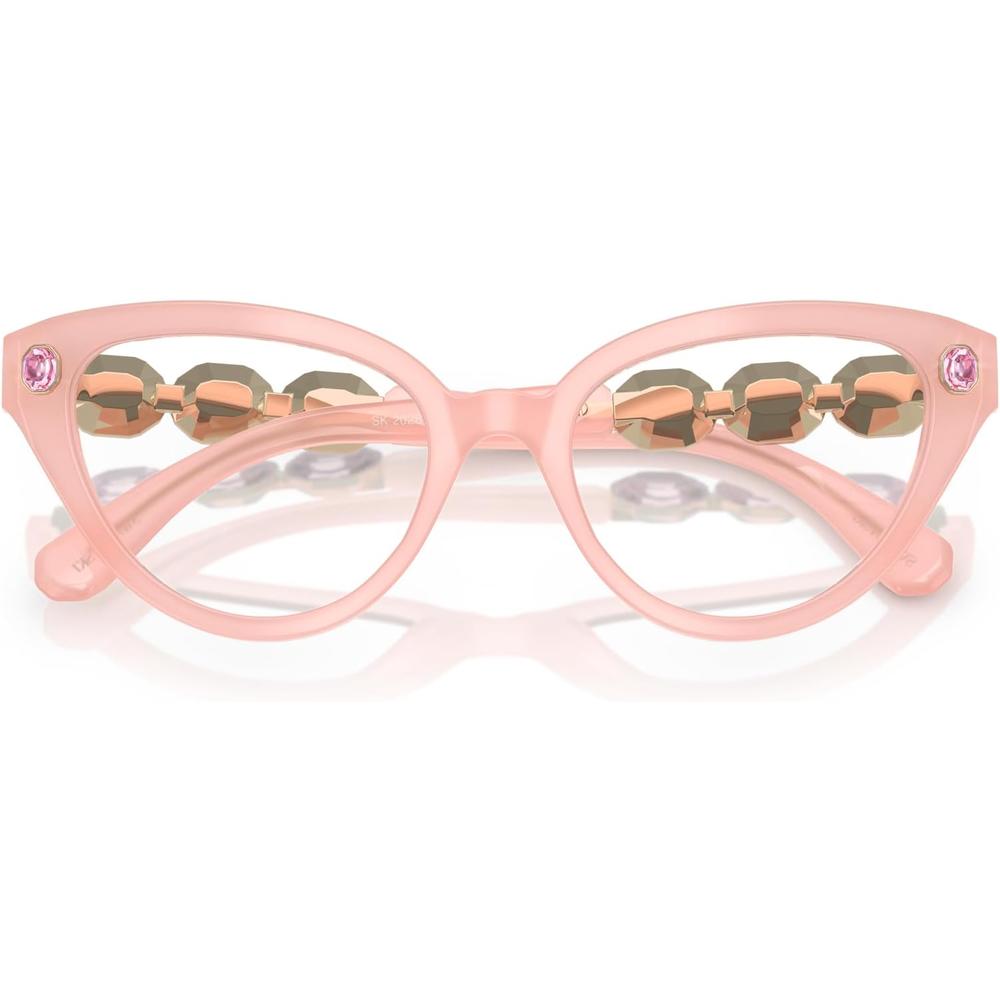 SWAROVSKI MONTURA SK2028 51 MM MUJER | MILKY PINK/DEMO LENS - 5