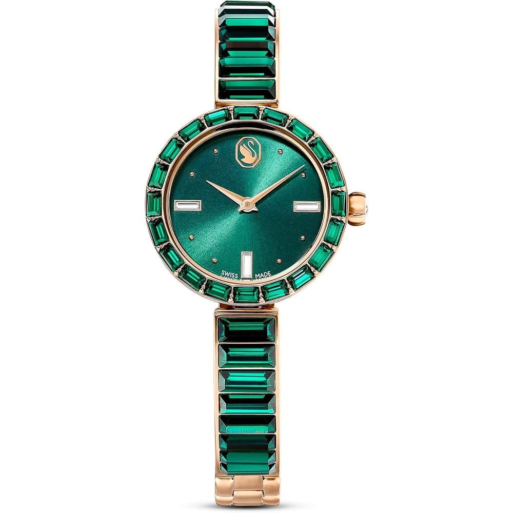 SWAROVSKI RELOJ MATRIX BANGLE PARA MUJER | GREEN CRYSTAL - 1