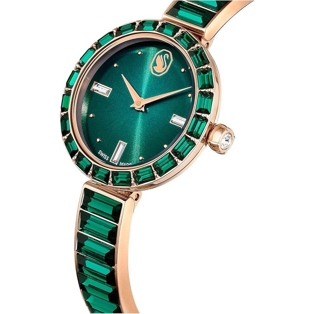 SWAROVSKI RELOJ MATRIX BANGLE PARA MUJER | GREEN CRYSTAL - 4