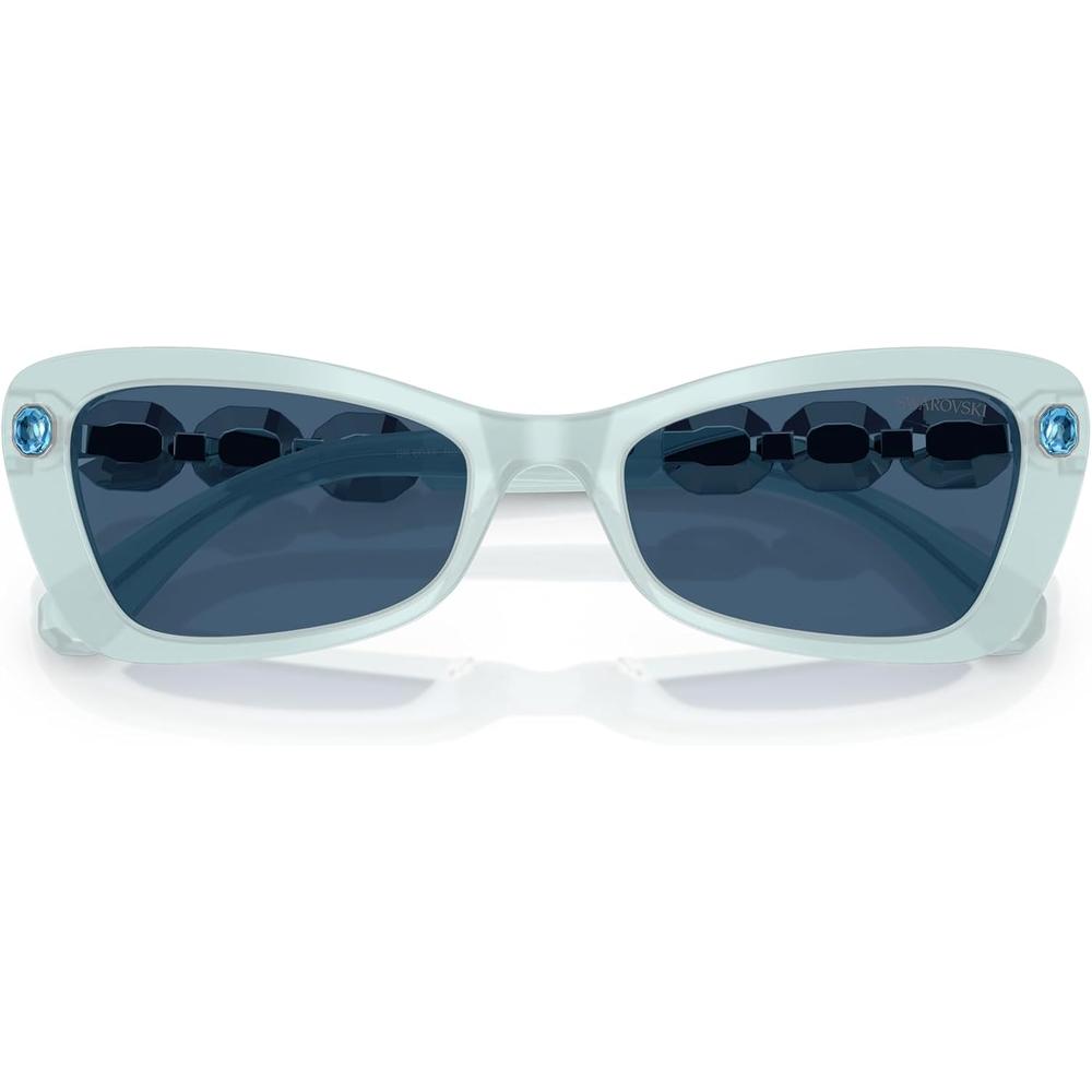 SWAROVSKI LENTES DE SOL MARIPOSA SK6033 54 MM MUJER | MILKY BLUE/DARK BLUE - 5