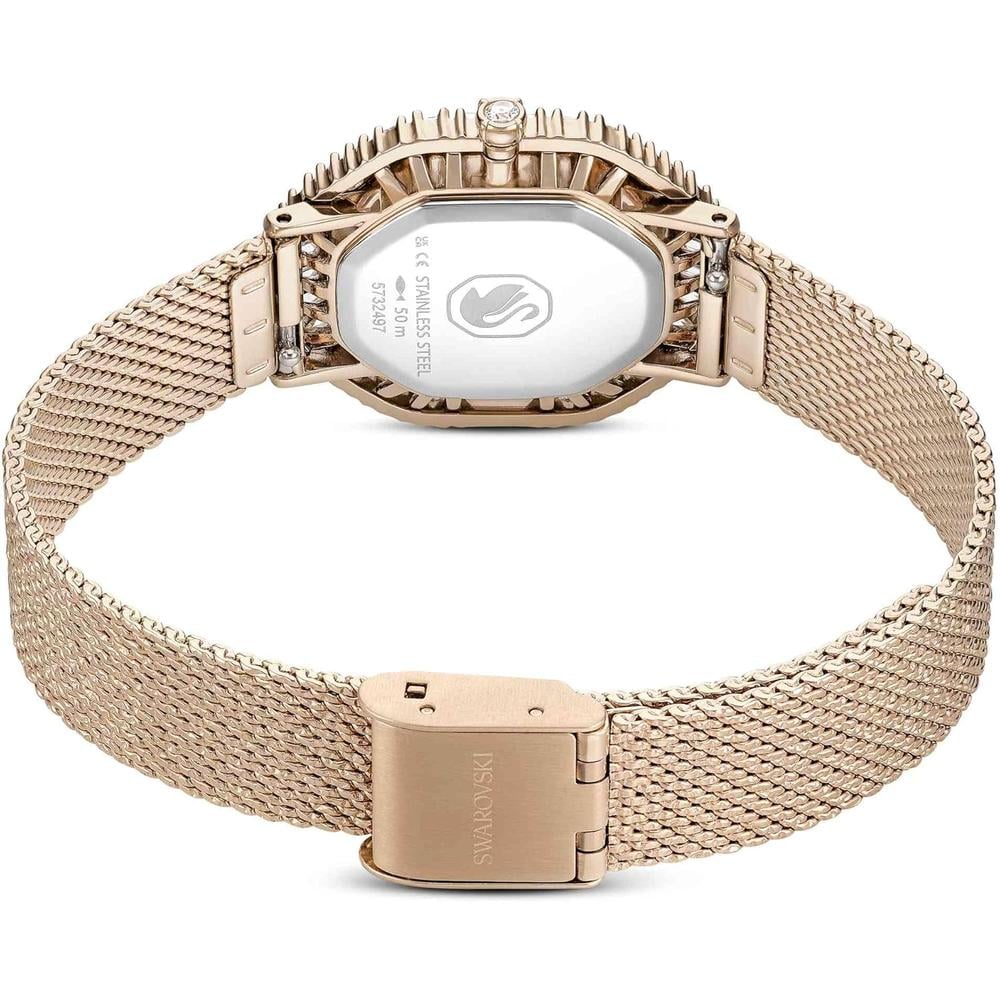 SWAROVSKI RELOJ MATRIX OCTAGON PARA MUJER | CLEAR CRYSTAL, GOLD-TONE FINISH - 3