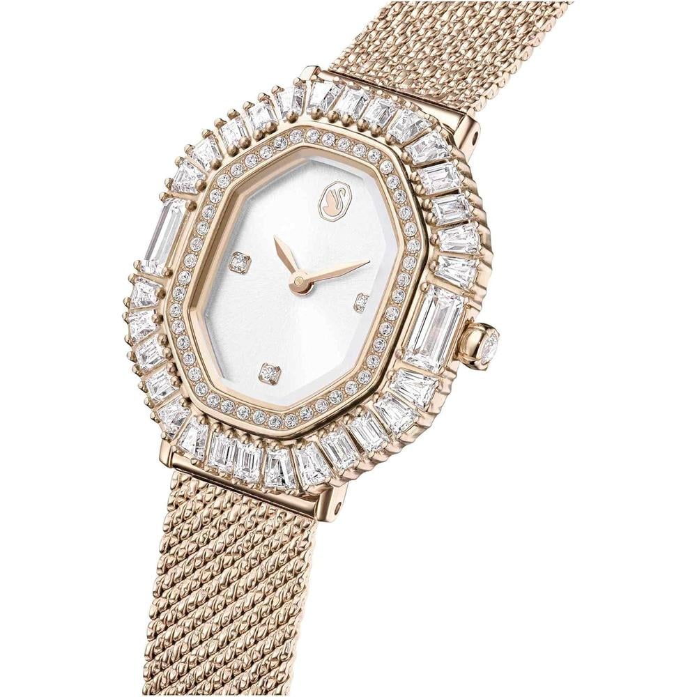 SWAROVSKI RELOJ MATRIX OCTAGON PARA MUJER | CLEAR CRYSTAL, GOLD-TONE FINISH - 4