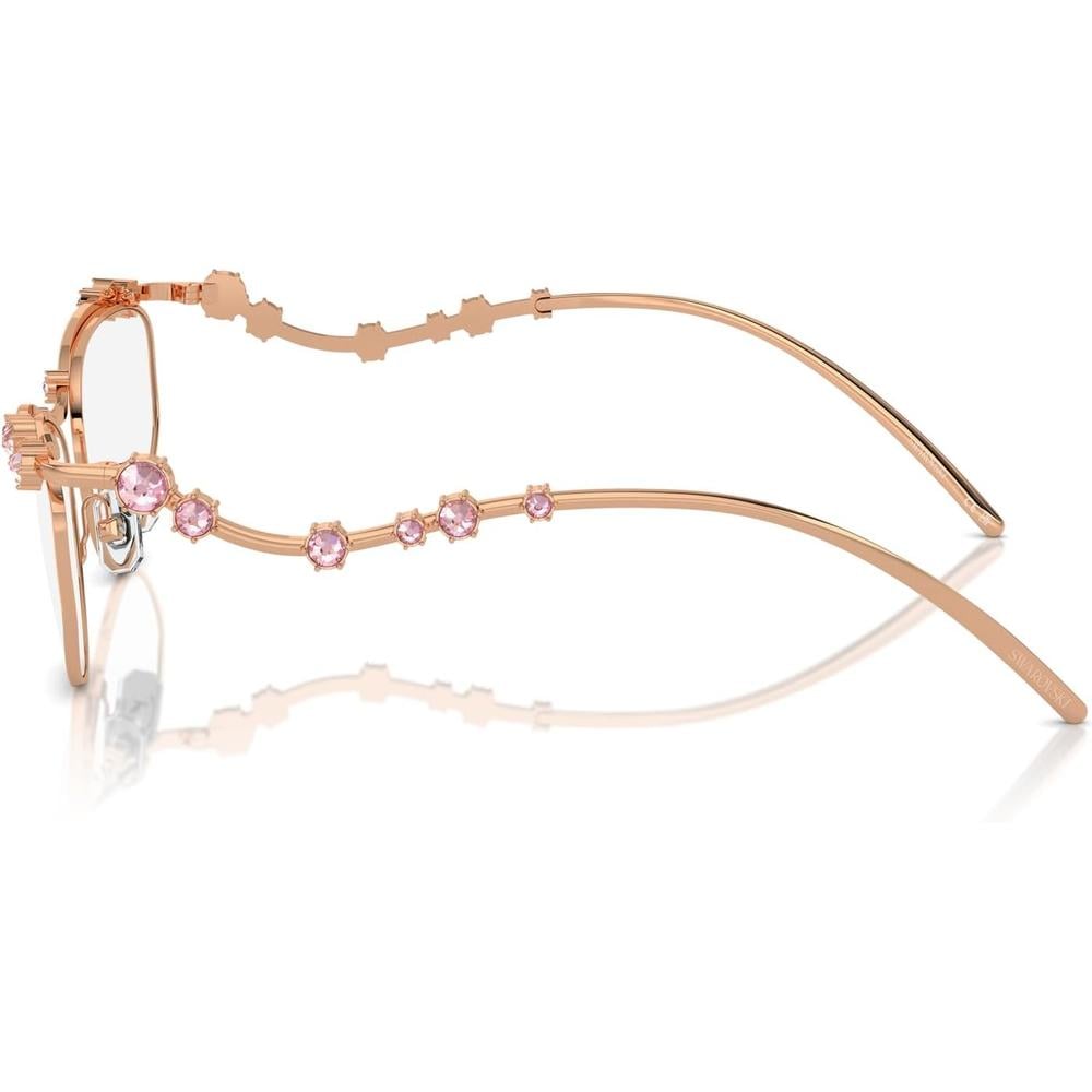 SWAROVSKI MONTURA SK1015 55 MM MUJER | ROSE GOLD/DEMO LENS - 3