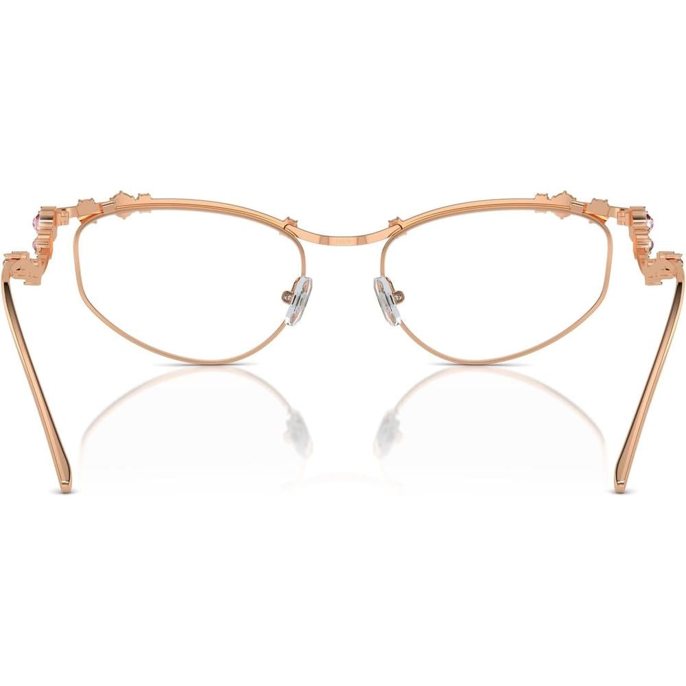 SWAROVSKI MONTURA SK1015 55 MM MUJER | ROSE GOLD/DEMO LENS - 4