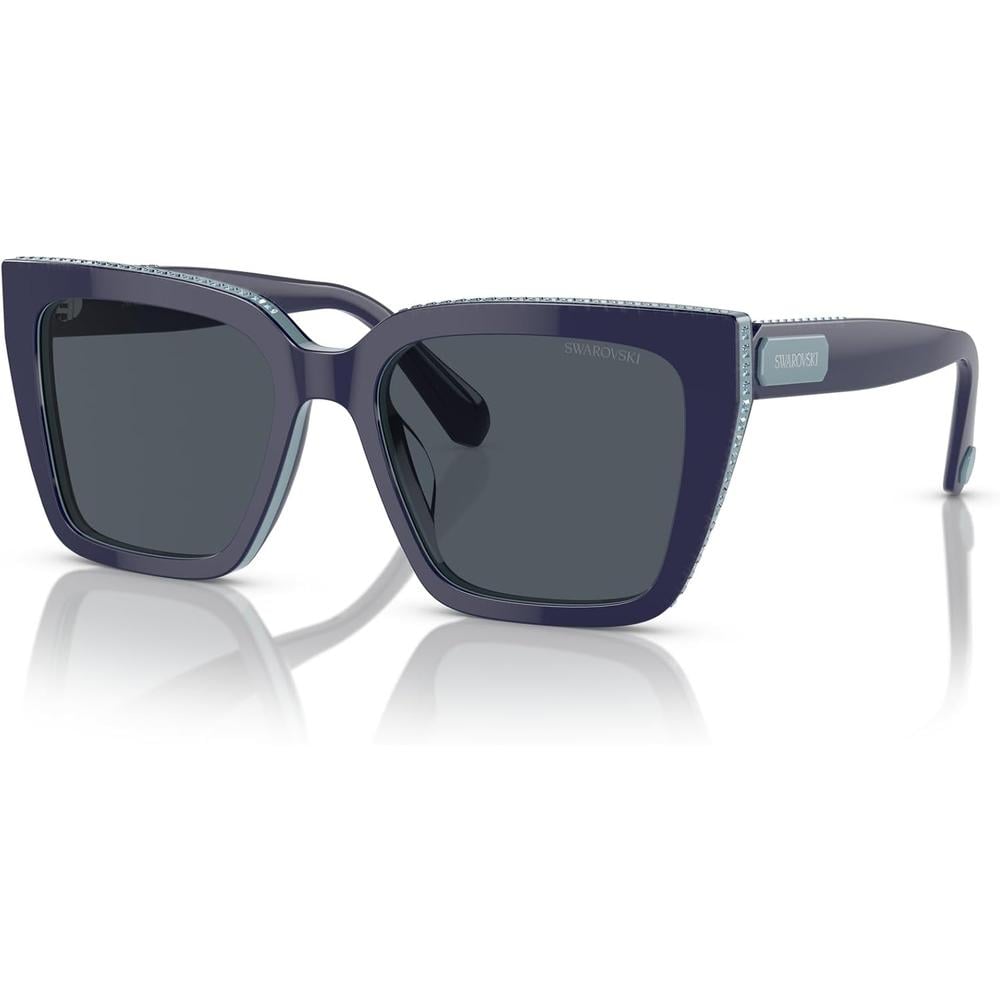 SWAROVSKI LENTES DE SOL CUADRADO SK6013 54 MM MUJER | BLUE/DARK GREY - 2