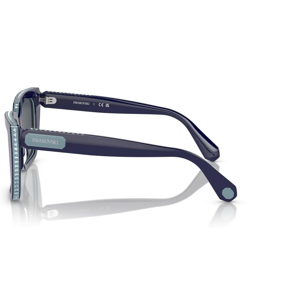 SWAROVSKI LENTES DE SOL CUADRADO SK6013 54 MM MUJER | BLUE/DARK GREY - 3