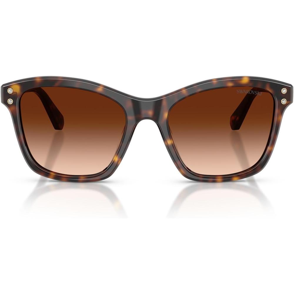 SWAROVSKI LENTES DE SOL CUADRADO SK6063F 54 MM MUJER | HAVANA/GRADIENT BROWN - 1