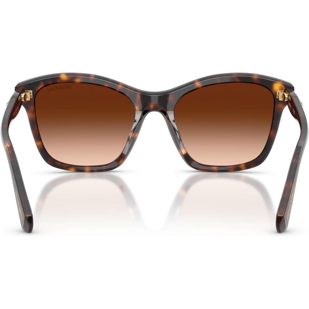 SWAROVSKI LENTES DE SOL CUADRADO SK6063F 54 MM MUJER | HAVANA/GRADIENT BROWN - 4