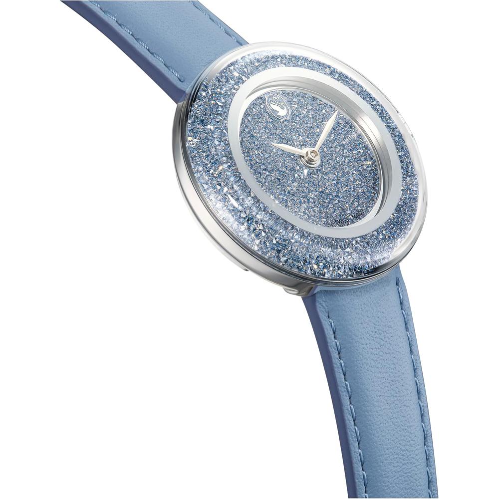 SWAROVSKI RELOJ CRYSTALLINE LUSTRE PARA MUJER | BLUE LEATHER BAND - 5