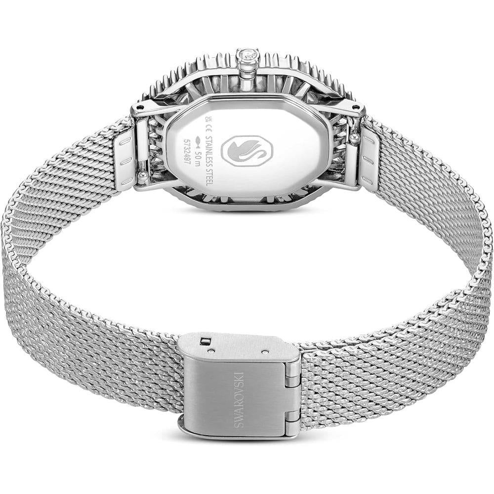 SWAROVSKI RELOJ MATRIX OCTAGON PARA MUJER | CLEAR CRYSTAL, STAINLESS STEEL FINISH - 3