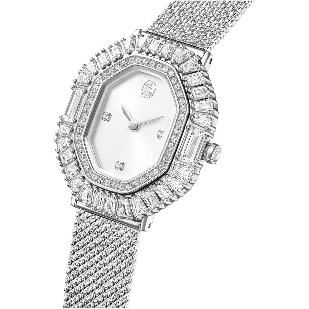 SWAROVSKI RELOJ MATRIX OCTAGON PARA MUJER | CLEAR CRYSTAL, STAINLESS STEEL FINISH - 4