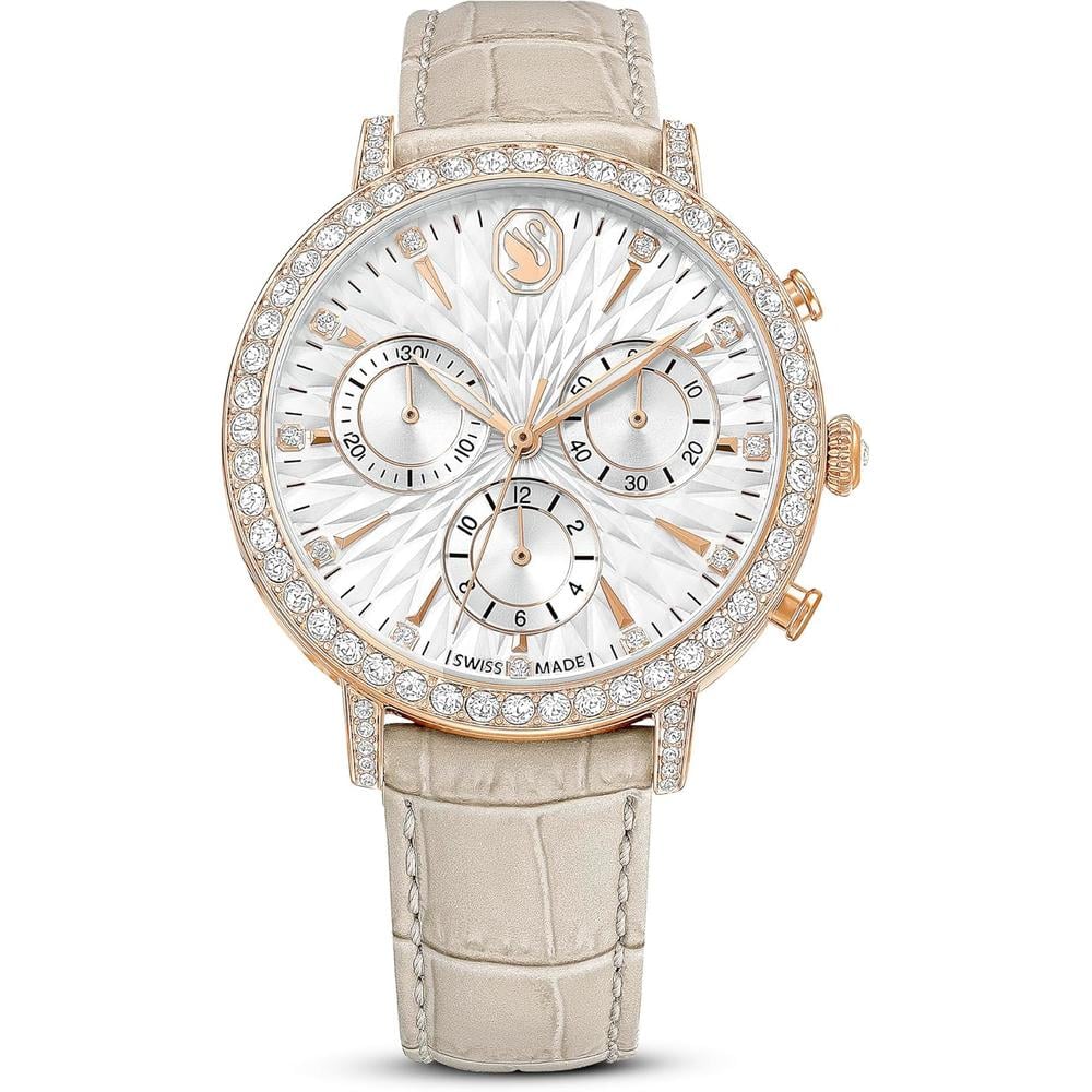 SWAROVSKI RELOJ MATRIX CHRONO PARA MUJER | TAUPE - 1
