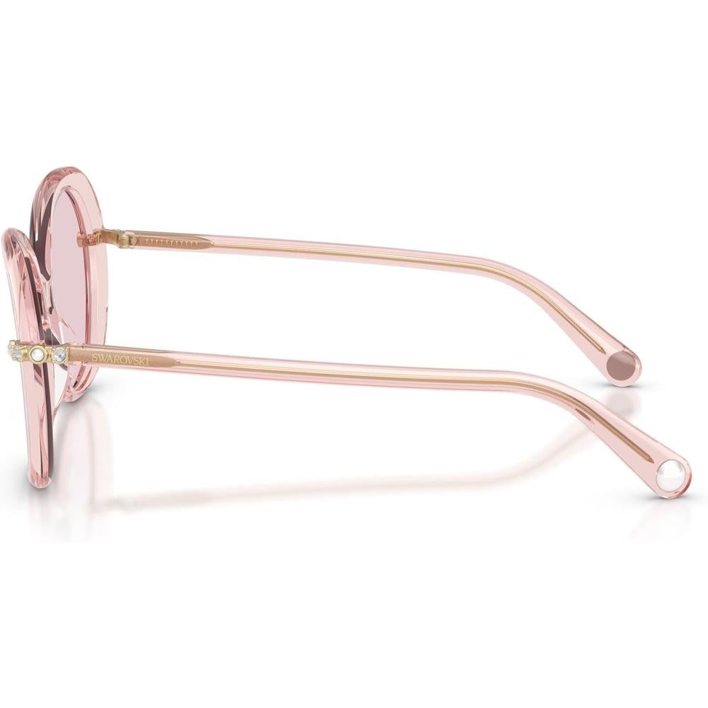 SWAROVSKI LENTES DE SOL SK6059 55 MM MUJER | TRANSPARENT PINK/PHOTOCHROMIC PINK TO DARK PINK POLARIZED - 3