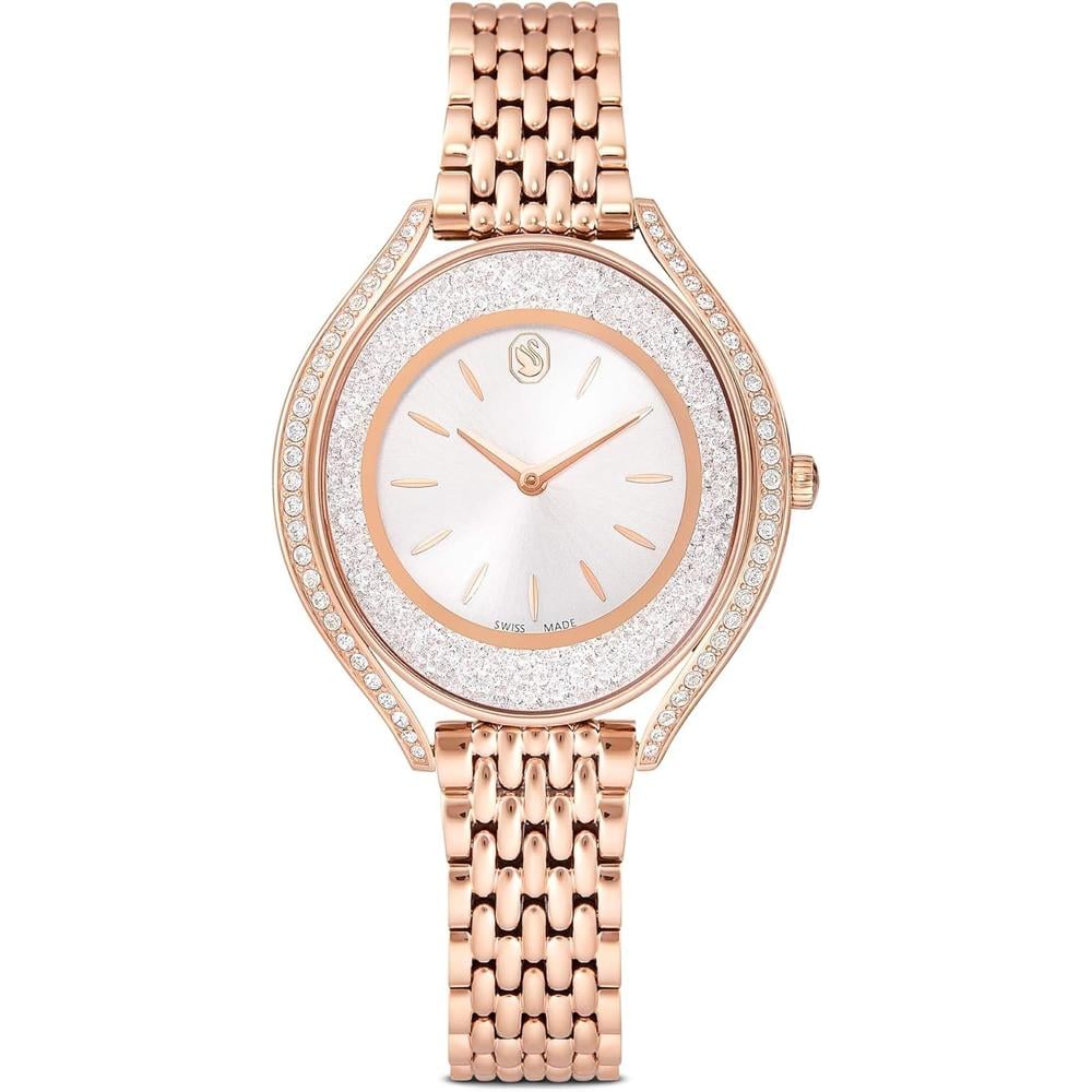 SWAROVSKI RELOJ CRYSTALLINE AURA PARA MUJER | ROSE GOLD - 1