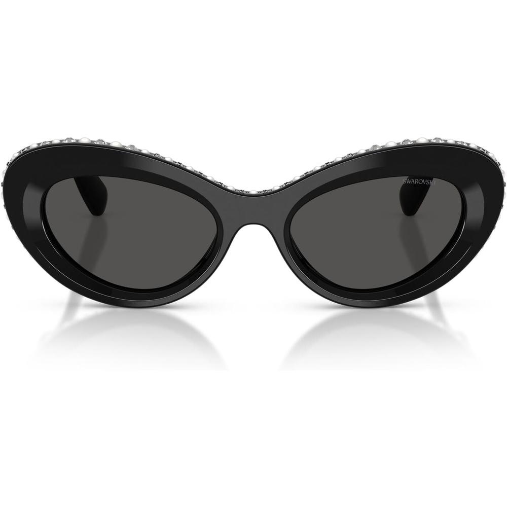 SWAROVSKI LENTES DE SOL SK6061U 51 MM MUJER | BLACK/CRYSTAL/DARK GREY - 1