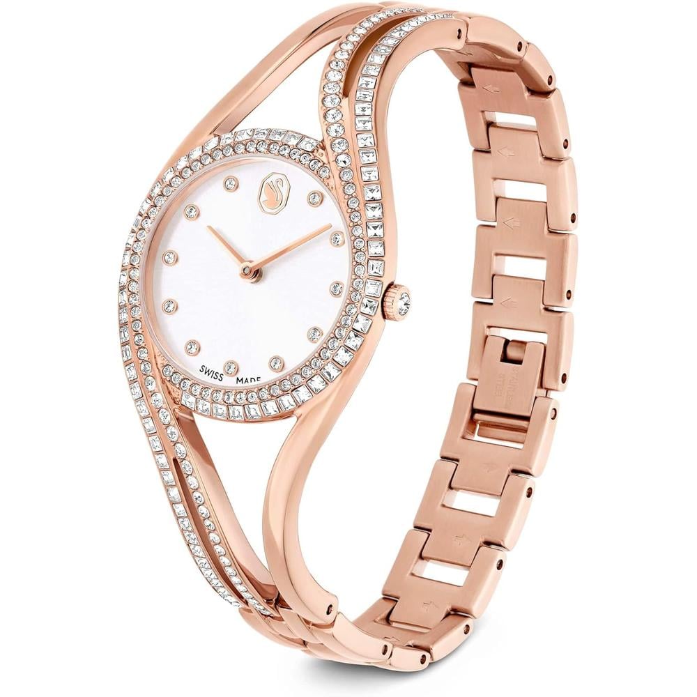 SWAROVSKI RELOJ HYPERBOLA BANGLE PARA MUJER | ROSE GOLD TONE - 2