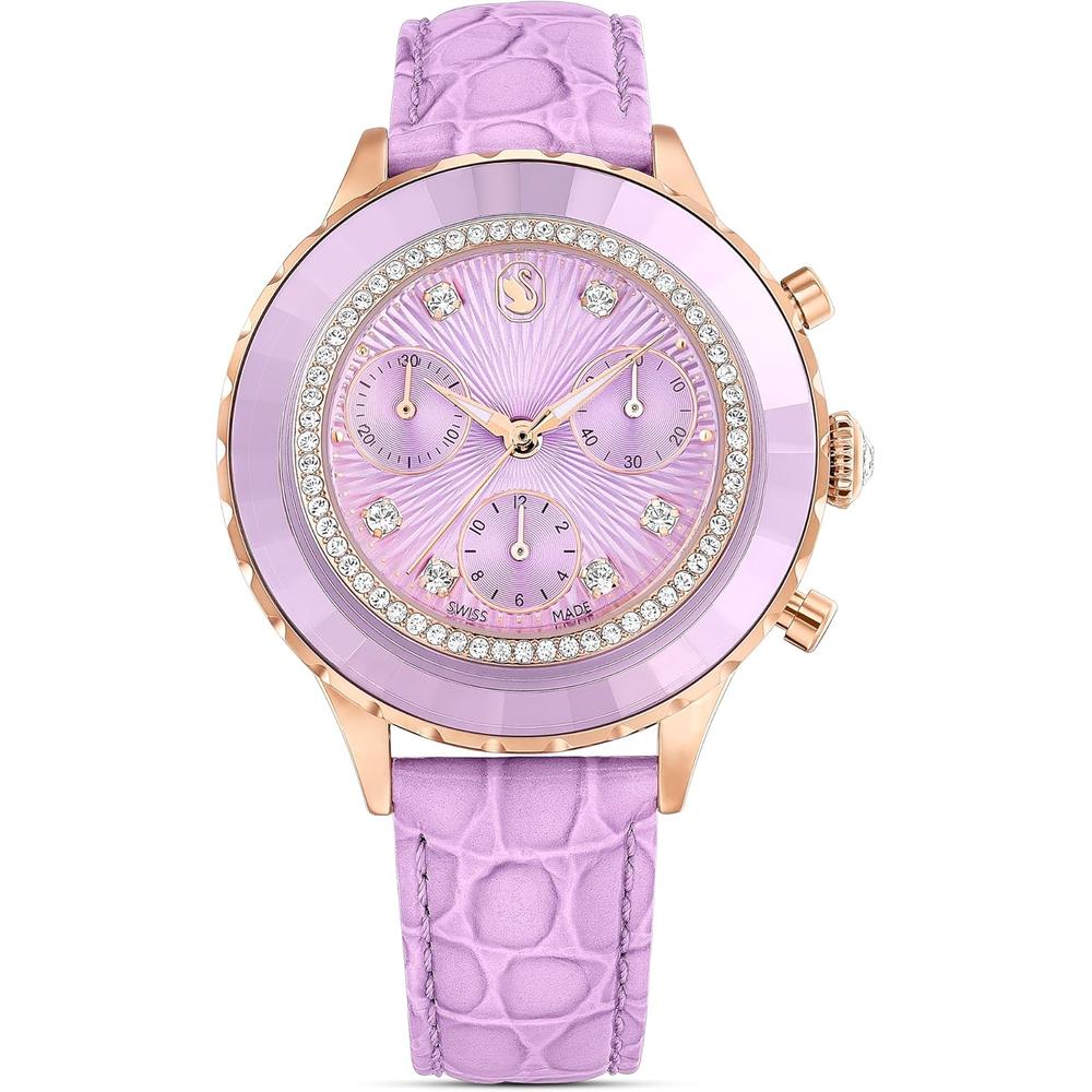 SWAROVSKI RELOJ OCTEA CHRONO PARA MUJER | ROSE GOLD TONE - 1