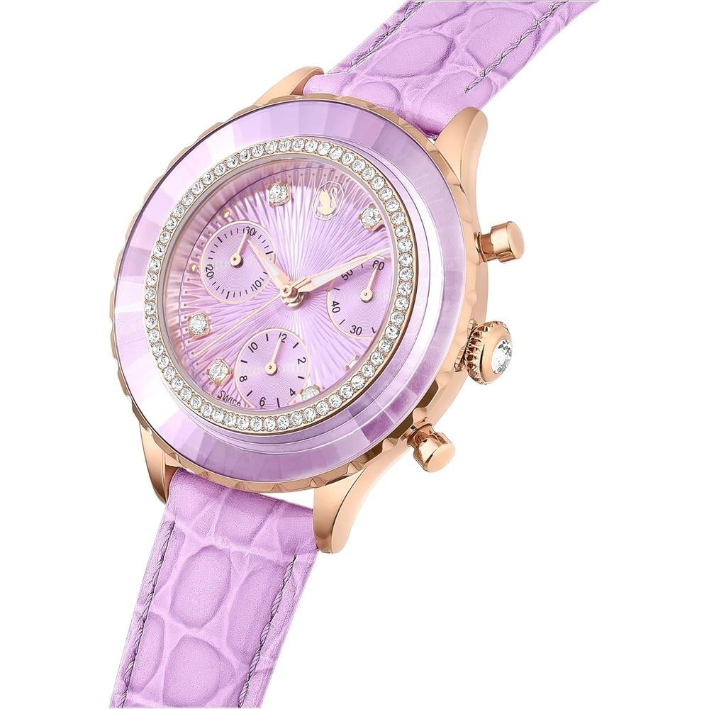 SWAROVSKI RELOJ OCTEA CHRONO PARA MUJER | ROSE GOLD TONE - 4