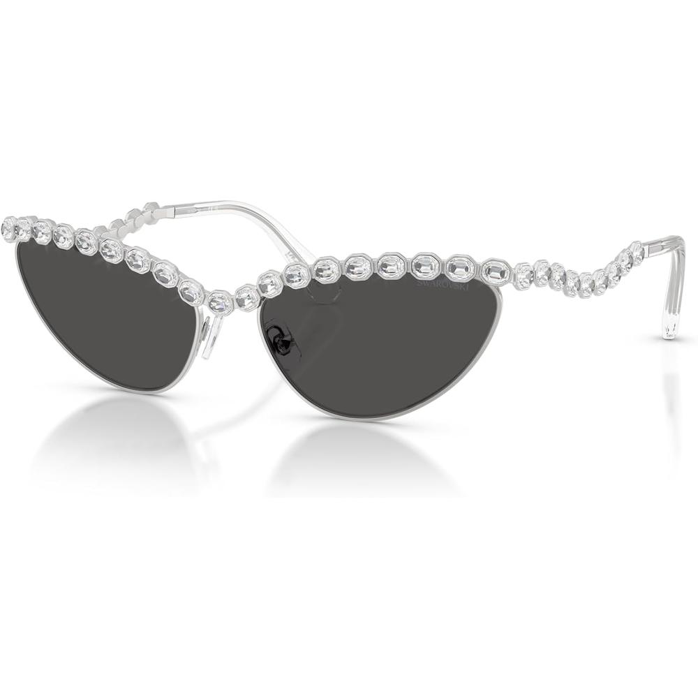 SWAROVSKI LENTES DE SOL SK7030 59 MM MUJER | SILVER/DARK GREY - 2