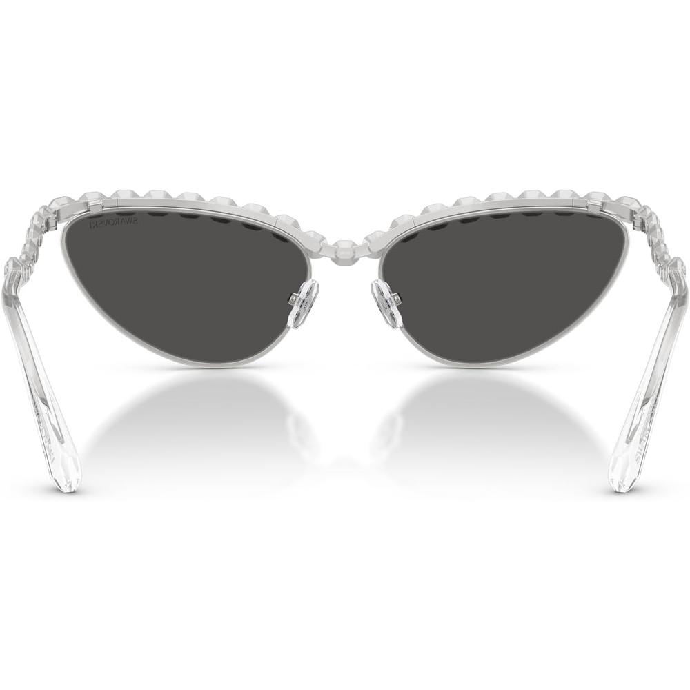 SWAROVSKI LENTES DE SOL SK7030 59 MM MUJER | SILVER/DARK GREY - 4