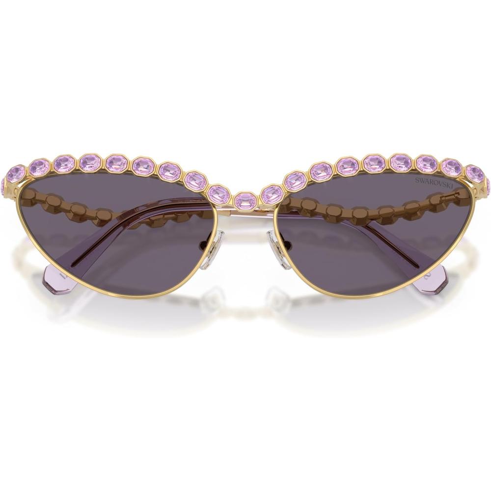 SWAROVSKI LENTES DE SOL SK7030 59 MM MUJER | GOLD/VIOLET - 5