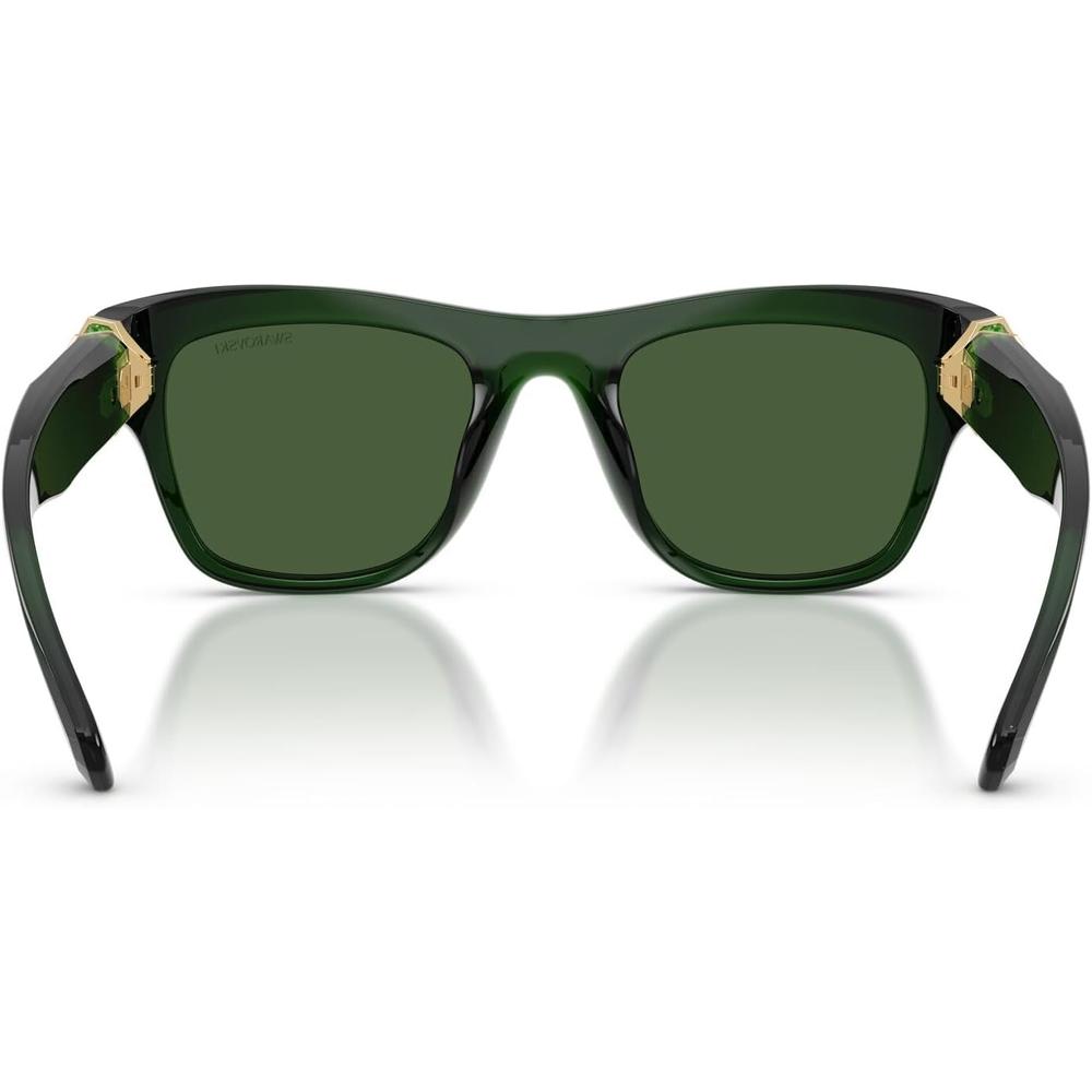 SWAROVSKI LENTES DE SOL SK6056U 50 MM MUJER | MILKY DARK GREEN/DARK GREEN - 4