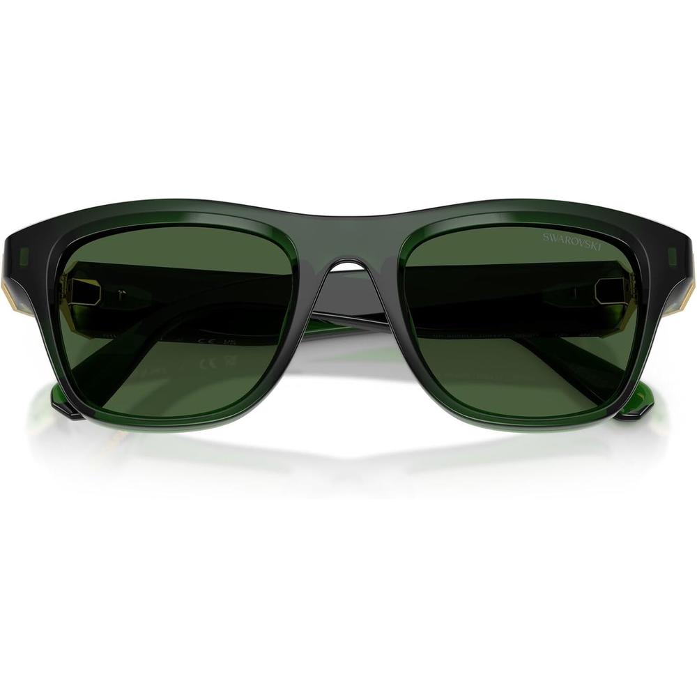 SWAROVSKI LENTES DE SOL SK6056U 50 MM MUJER | MILKY DARK GREEN/DARK GREEN - 5