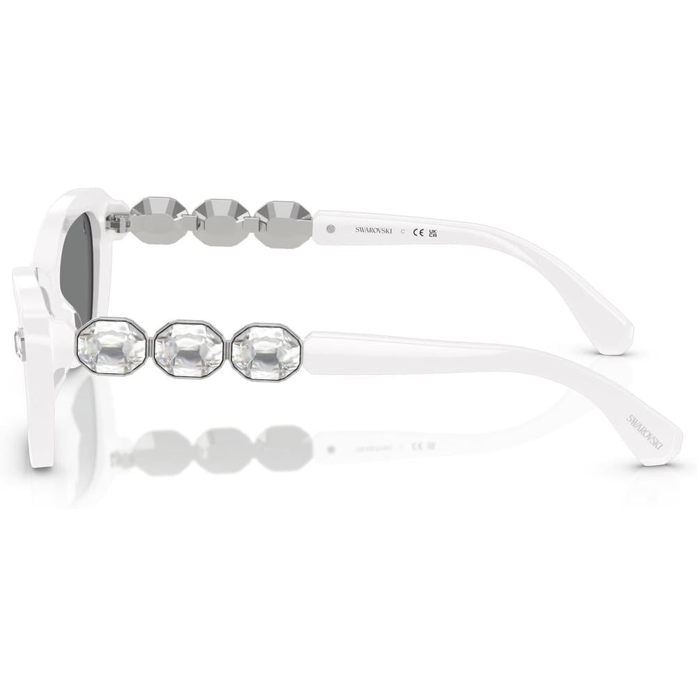 SWAROVSKI LENTES DE SOL MARIPOSA SK6033 54 MM MUJER | WHITE/DARK GREY - 3