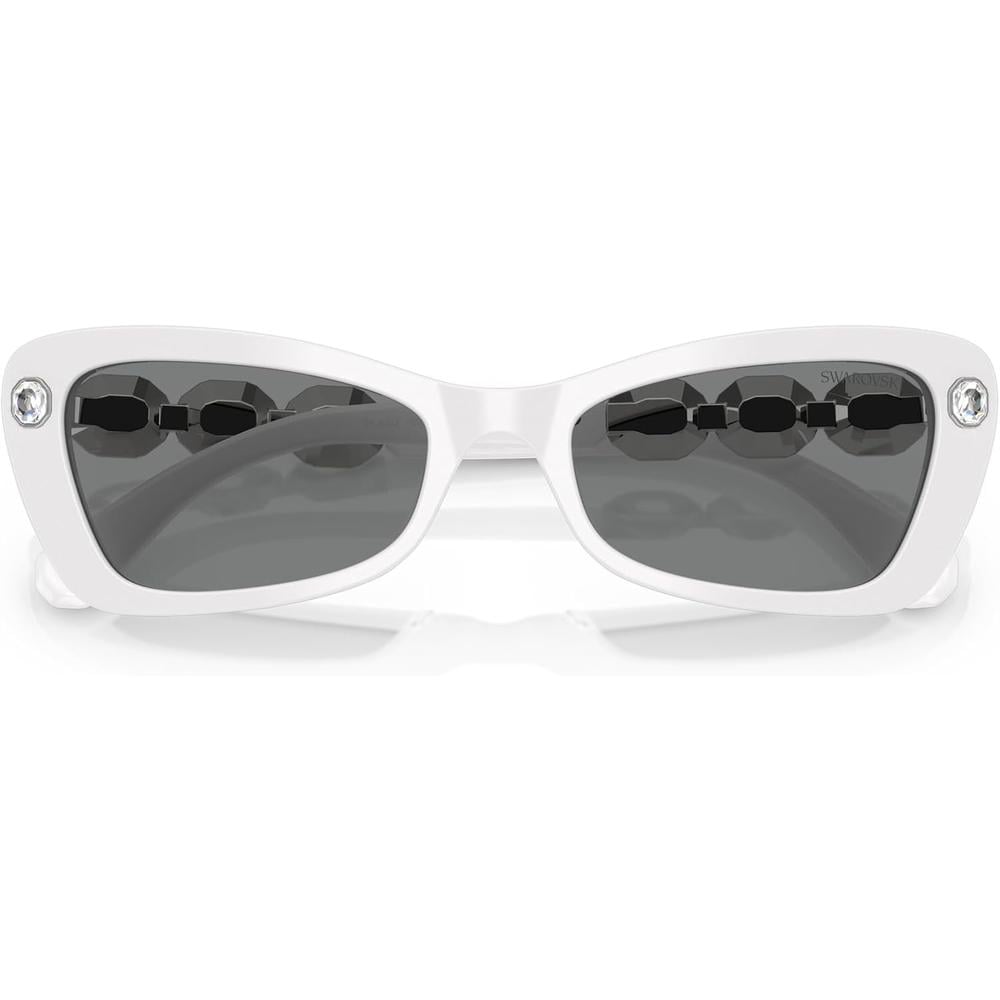 SWAROVSKI LENTES DE SOL MARIPOSA SK6033 54 MM MUJER | WHITE/DARK GREY - 5