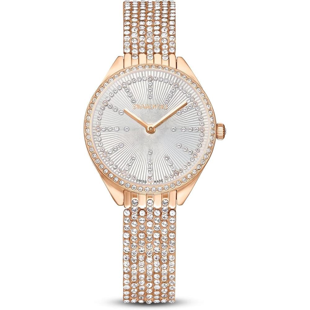 SWAROVSKI RELOJ ATTRACT CRYSTAL PARA MUJER | ROSE GOLD TONE FINISH - 1