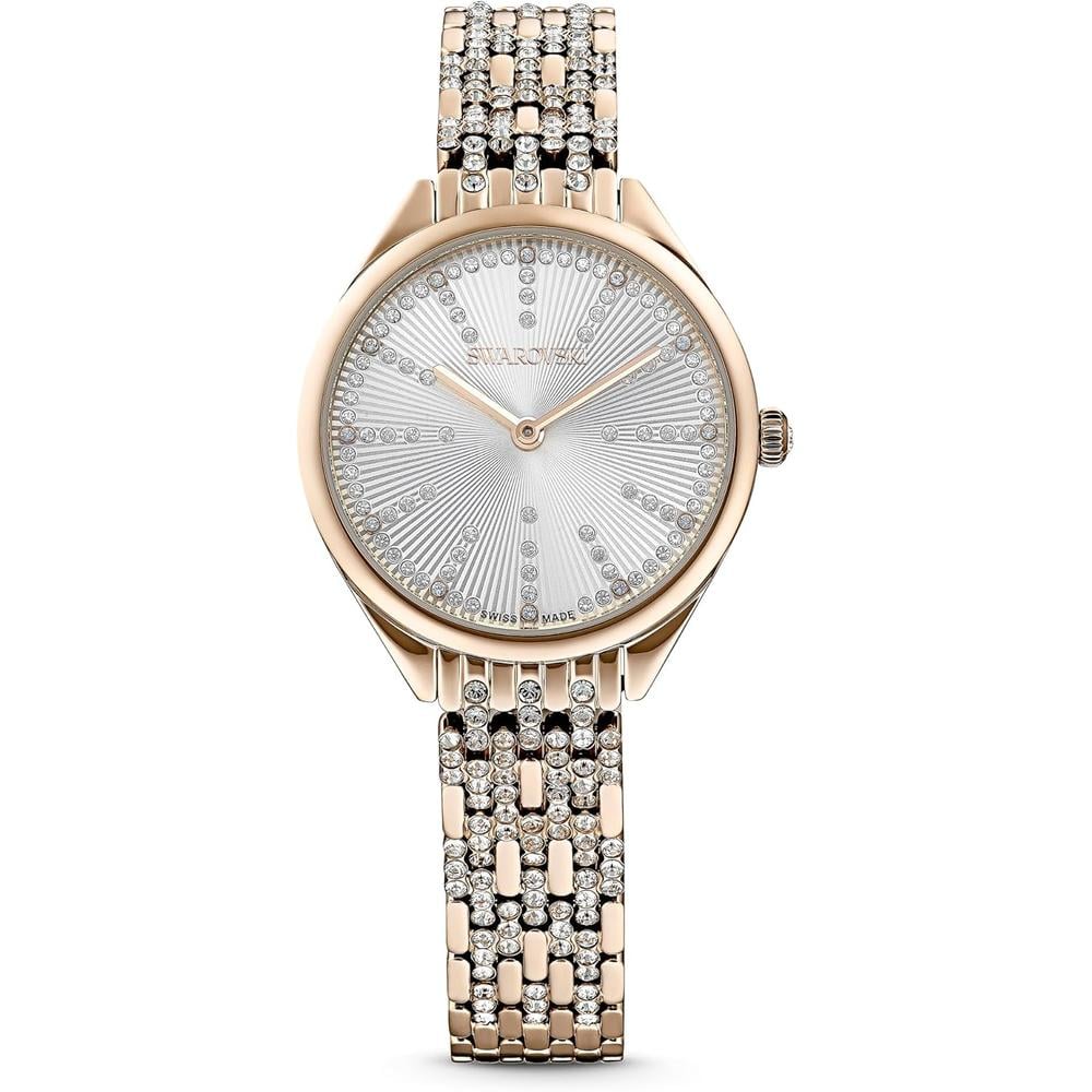 SWAROVSKI RELOJ ATTRACT CRYSTAL PARA MUJER | GOLD TONE FINISH - 1