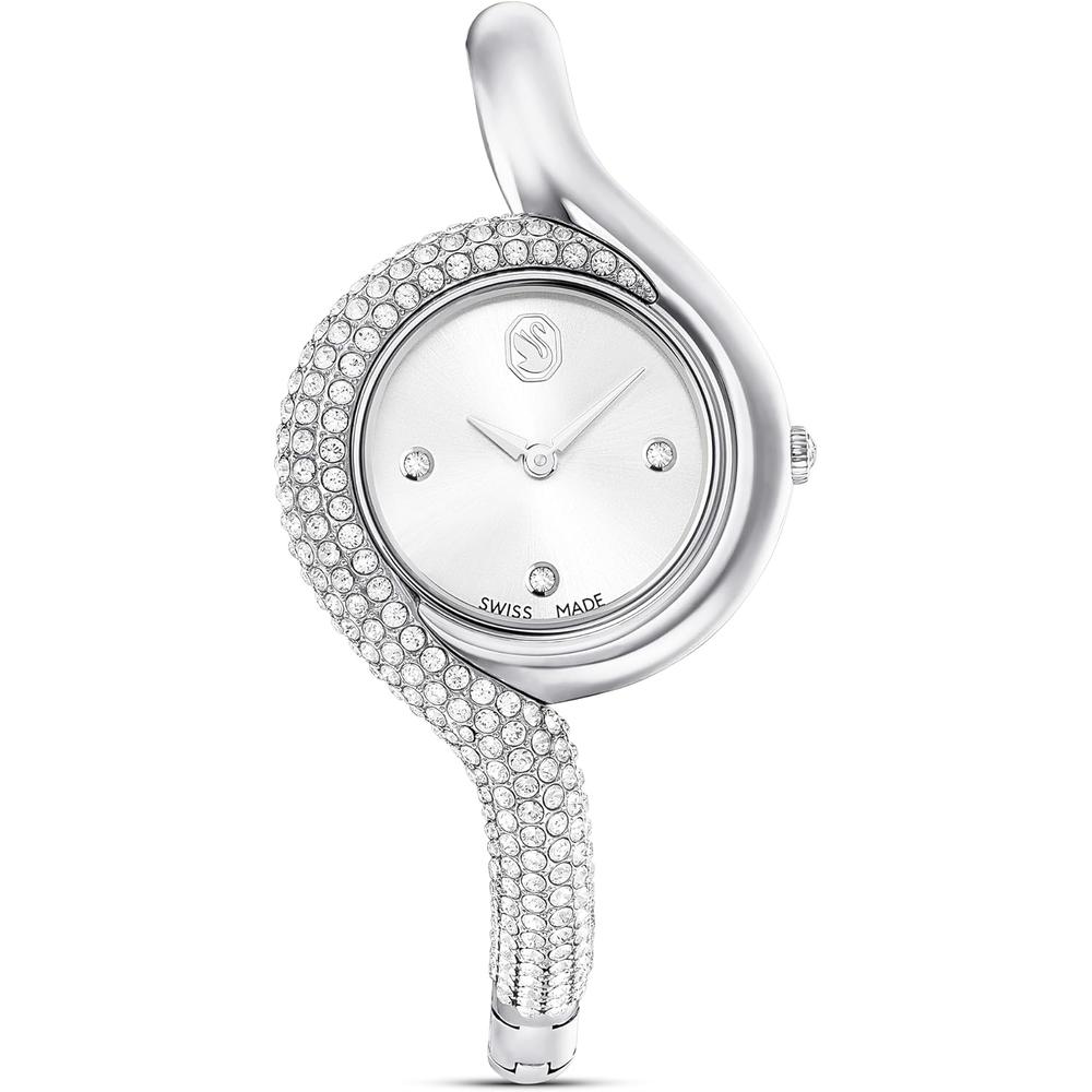 SWAROVSKI RELOJ DEXTERA ASYMMETRIC PARA MUJER | SILVER TONE - 1