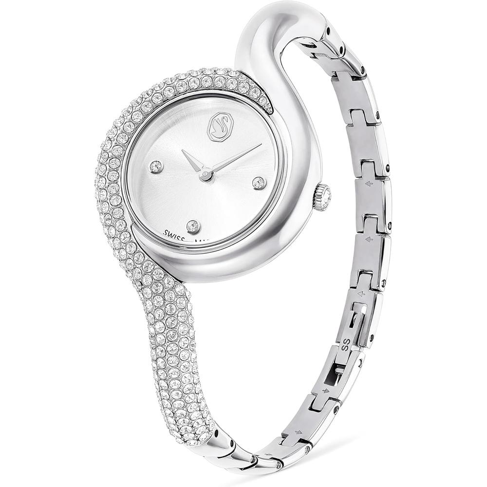 SWAROVSKI RELOJ DEXTERA ASYMMETRIC PARA MUJER | SILVER TONE - 2