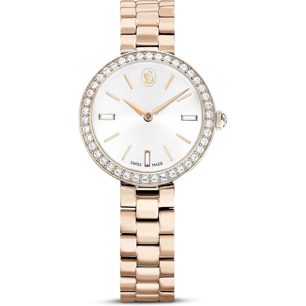 SWAROVSKI RELOJ CERTA CRYSTAL PARA MUJER | CHAMPAGNE TONE - 1