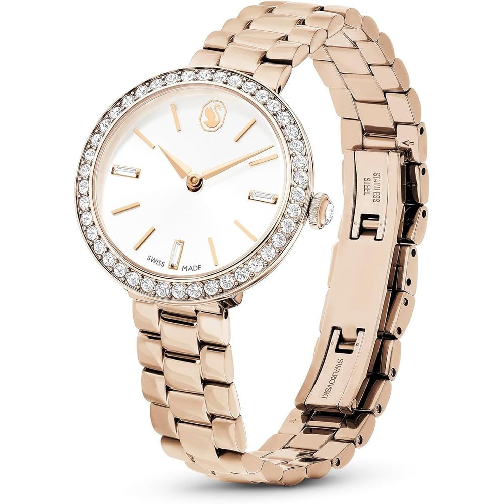 SWAROVSKI RELOJ CERTA CRYSTAL PARA MUJER | CHAMPAGNE TONE - 2