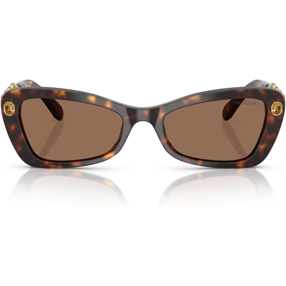 SWAROVSKI LENTES DE SOL MARIPOSA SK6033 54 MM MUJER | HAVANA/DARK BROWN - 1
