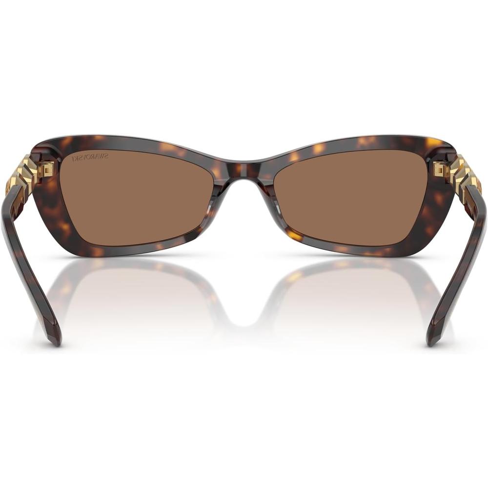 SWAROVSKI LENTES DE SOL MARIPOSA SK6033 54 MM MUJER | HAVANA/DARK BROWN - 4