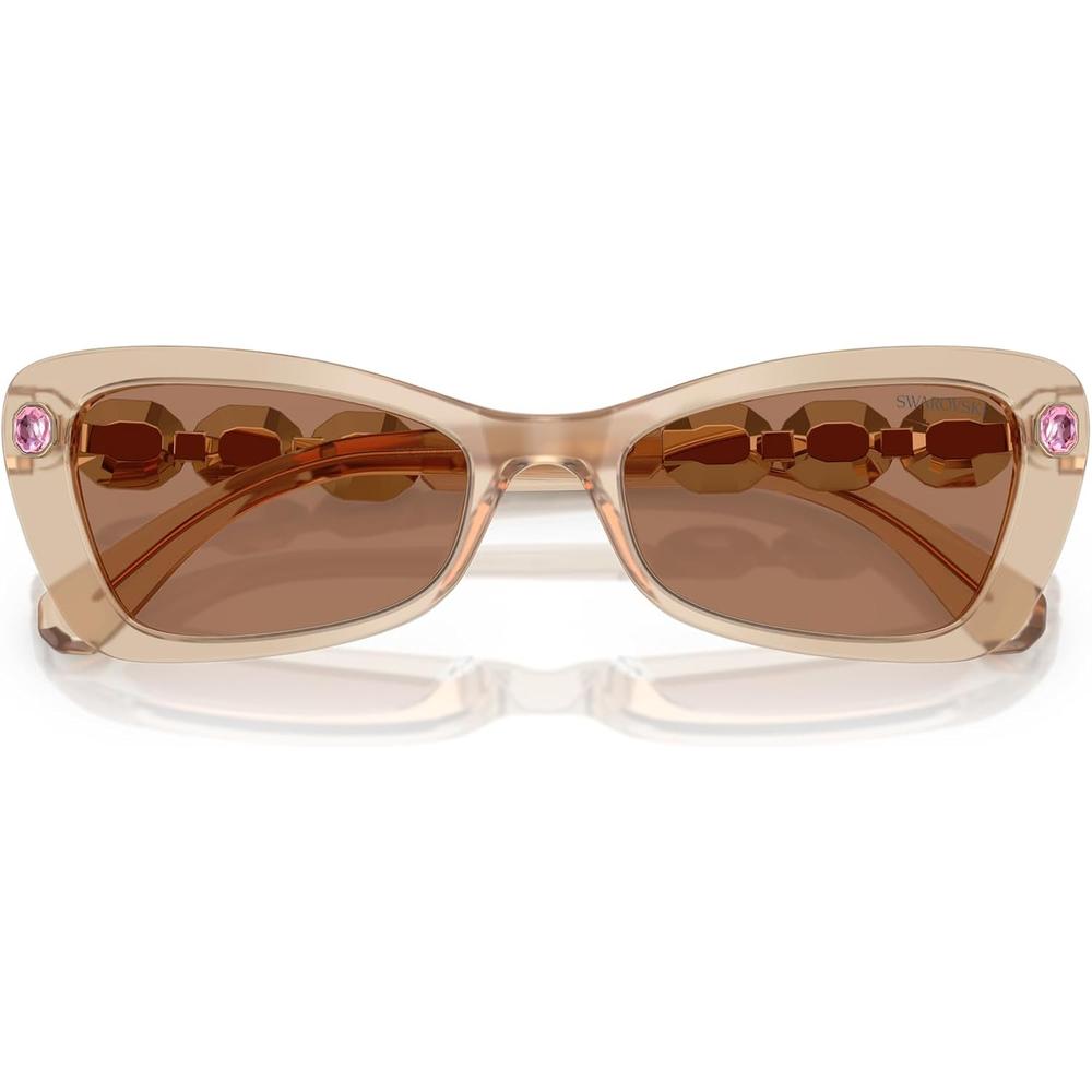 SWAROVSKI LENTES DE SOL MARIPOSA SK6033 54 MM MUJER | MILKY BEIGE/BROWN - 5