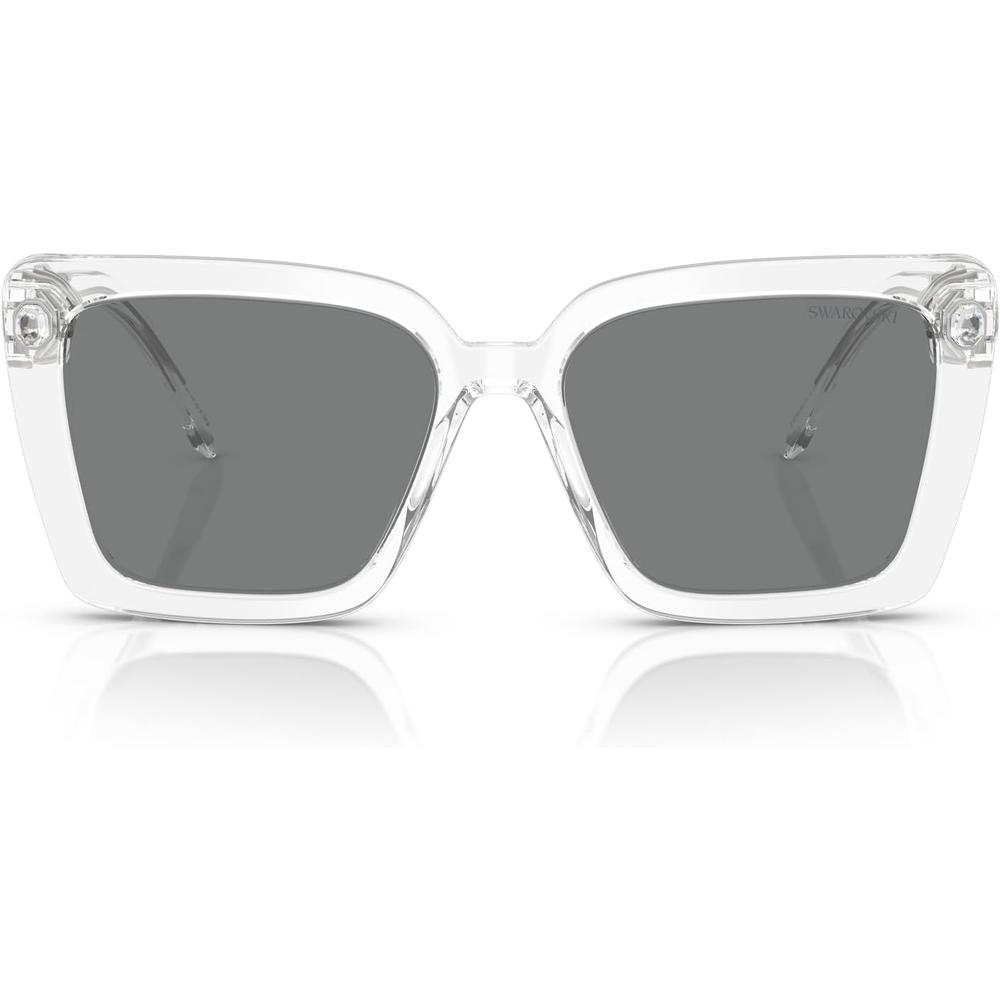 SWAROVSKI LENTES DE SOL CUADRADO SK6032 55 MM MUJER | TRANSPARENT/DARK GREY - 1