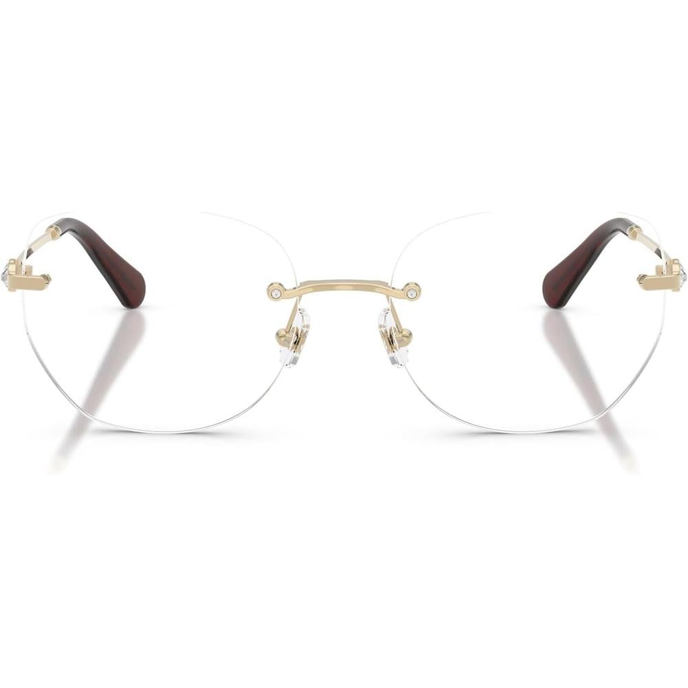 SWAROVSKI MONTURA SK1038 56 MM MUJER | PALE GOLD/DEMO LENS - 1