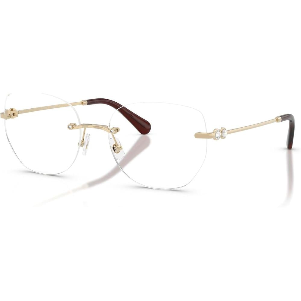 SWAROVSKI MONTURA SK1038 56 MM MUJER | PALE GOLD/DEMO LENS - 2