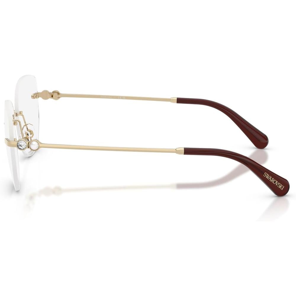 SWAROVSKI MONTURA SK1038 56 MM MUJER | PALE GOLD/DEMO LENS - 3