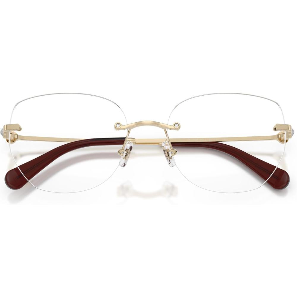 SWAROVSKI MONTURA SK1038 56 MM MUJER | PALE GOLD/DEMO LENS - 5