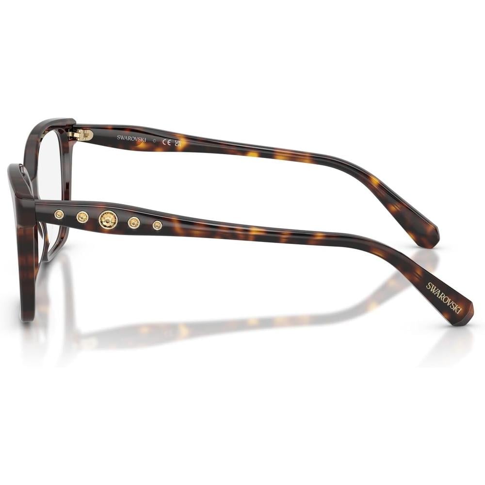 SWAROVSKI MONTURA CUADRADO SK2061 53 MM MUJER | HAVANA/DEMO LENS - 3